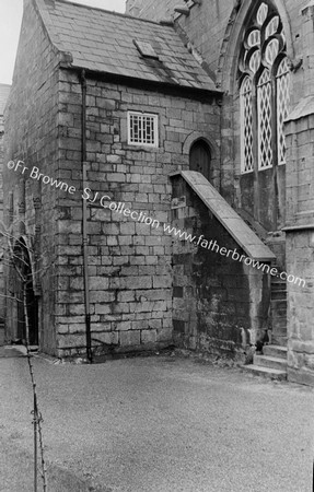 IN ST NICHOLAS EXTERNAL STEPS TO ROOM OVER S.PORCH